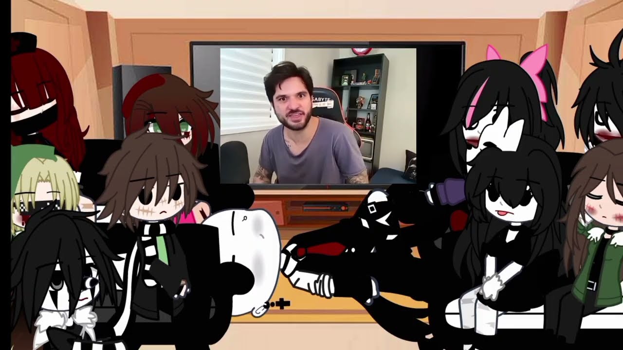 ||creepypastas react to jazzghost|| [parte 3]