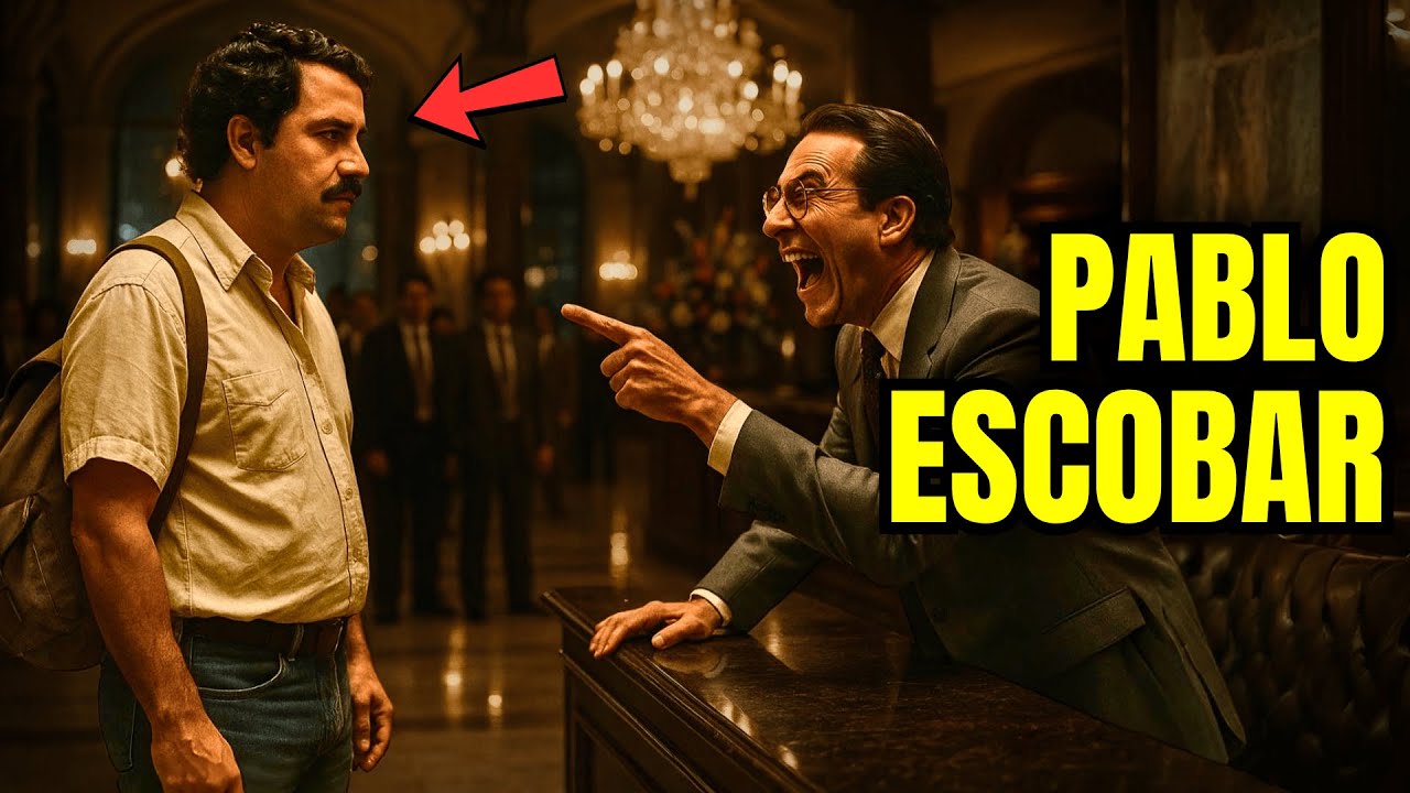 “¡LÁRGATE, POBRE! No Puedes Pagar La PEOR SUITE” Se Burló El GERENTE Sin Saber Que Era Pablo ESCOBAR