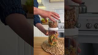 Набор баночек для сыпучих продуктов 4шт.