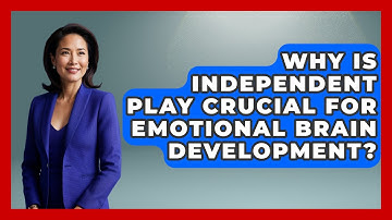 Why Is Independent Play Crucial For Emotional Brain Development? - Brain Development Hub