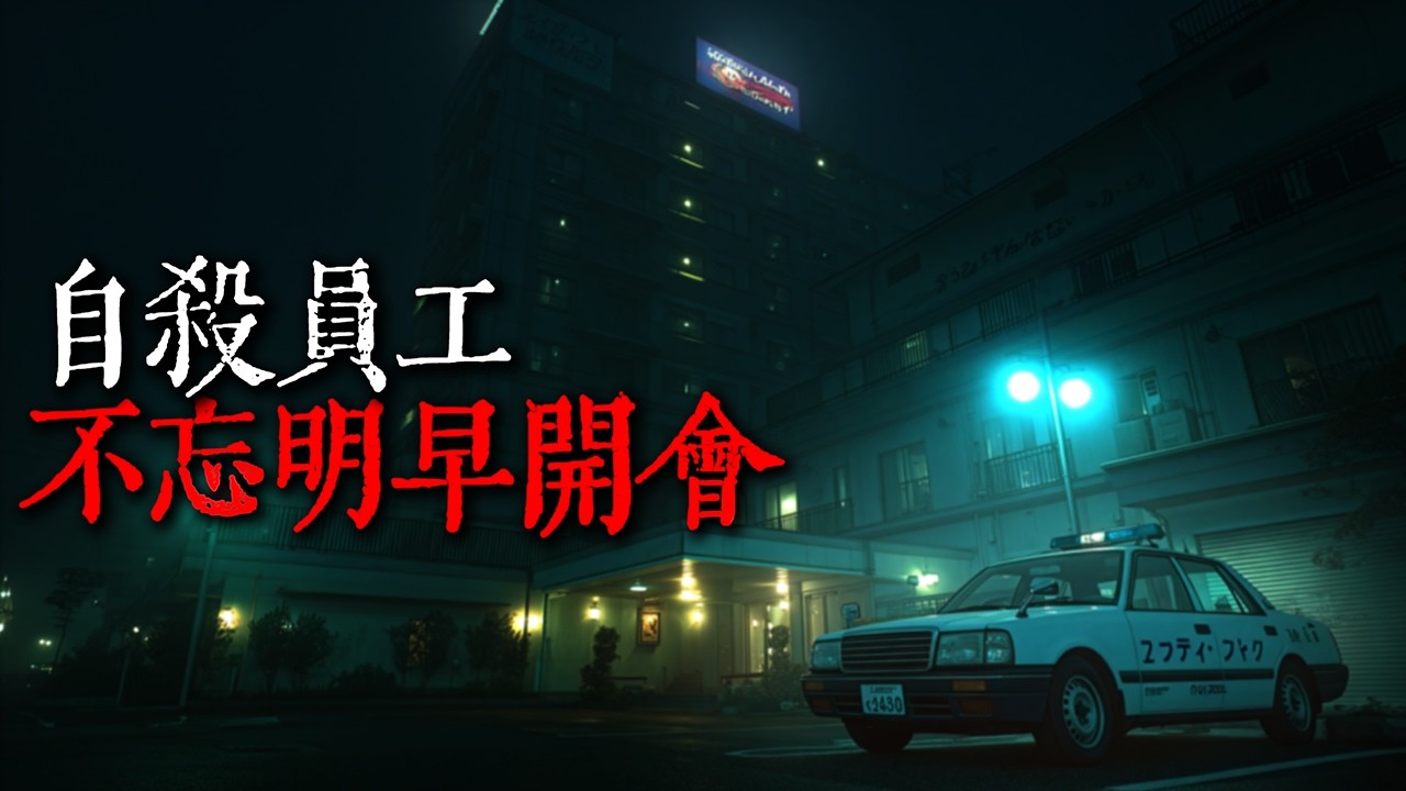 年輕職員因小事而愧疚自殺，引來連串怪事｜兩則關於自殺的故事｜日本怪談｜2channel｜奇々怪々｜睡前恐怖故事｜都市傳說｜今夜怪談