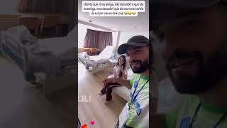Lili cantou pra jornalista investigativa
