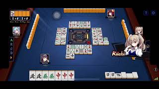 Mahjong Soul: Daisangen   Tsuuiisou (Big Three Dragons   All Honor) (Double Yakuman #2)