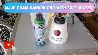 Re-testing the MJJC Foam Cannon Pro, with hot and soft water screenshot 5