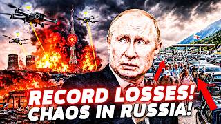⚡PUTIN’S MOST PAINFUL LOSS EVER! RUSSIANS ARE FLEEING UNDER PRESSURE OF STRIKES!
