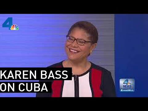 Karen Bass Discusses Obama's Cuba Visit and Criminal Justice Reform on NBC4 News Conference