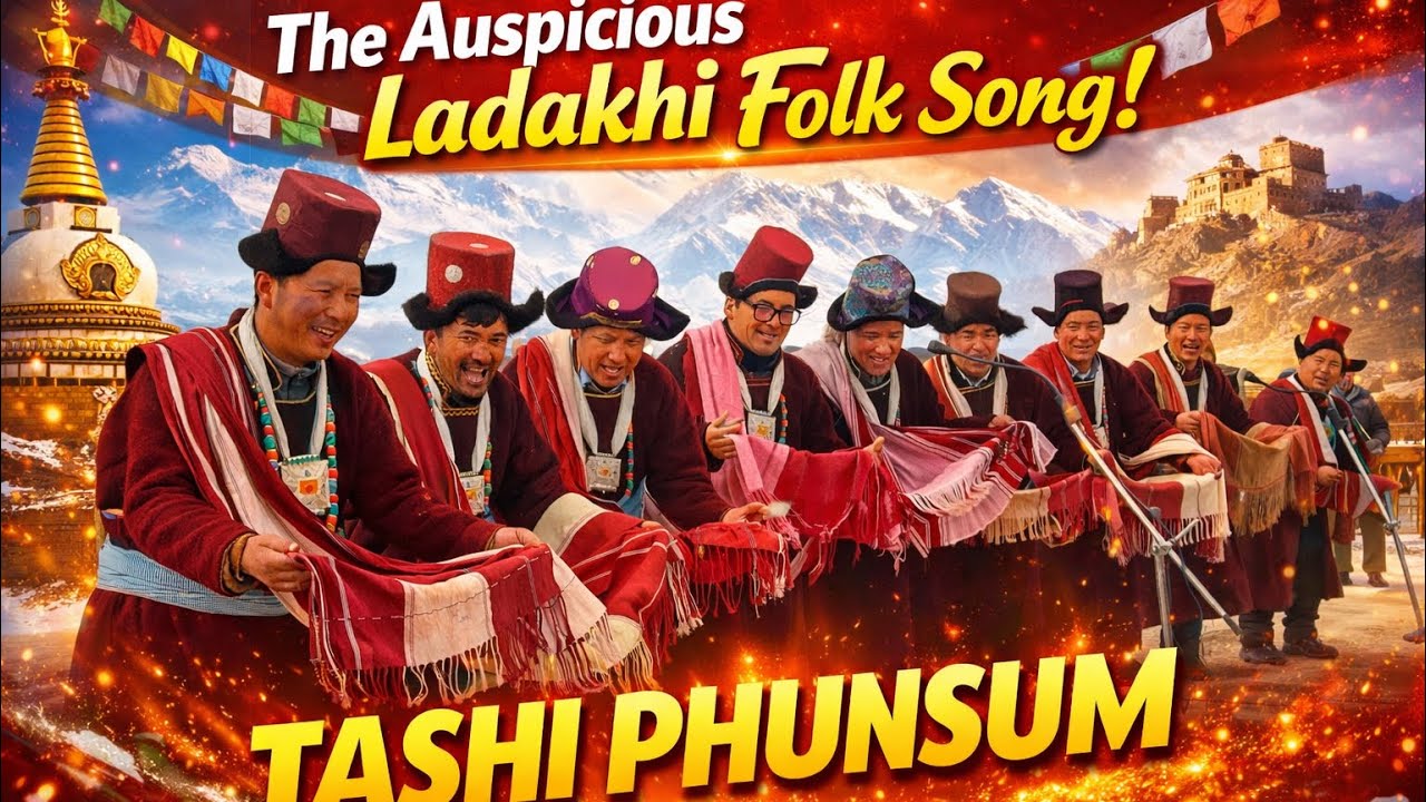 The Auspicious Ladakhi Folk SongTASHI PHUNSUM.