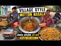Village Style Mutton Masala on Wood Fire 🔥 | Namkeen Making in Chechat(Rajasthan)