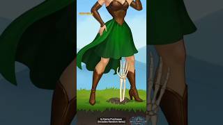 Hero is protecting the Lady But ... l Hero Wars Alliance mini game ad review video
