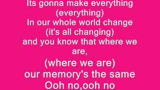 High School Musical 3 - Right Here Right Now with Lyrics