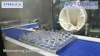 Vials transfer line (Aseptic Application)