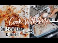 COOK WITH ME // Super Easy Dinner Recipe // Fall Family Dinner Recipe