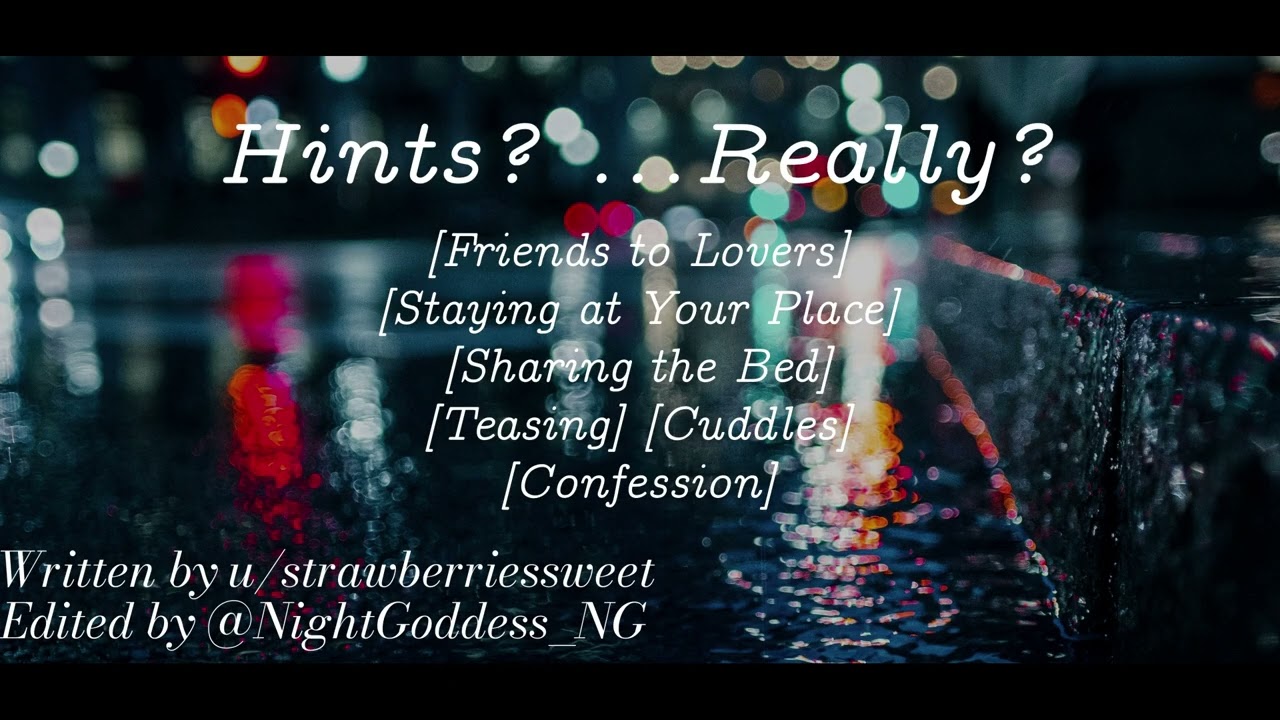 Hints? ...Really? - Your Friend Finally Confesses His Feelings For You (ASMR Audio Roleplay)