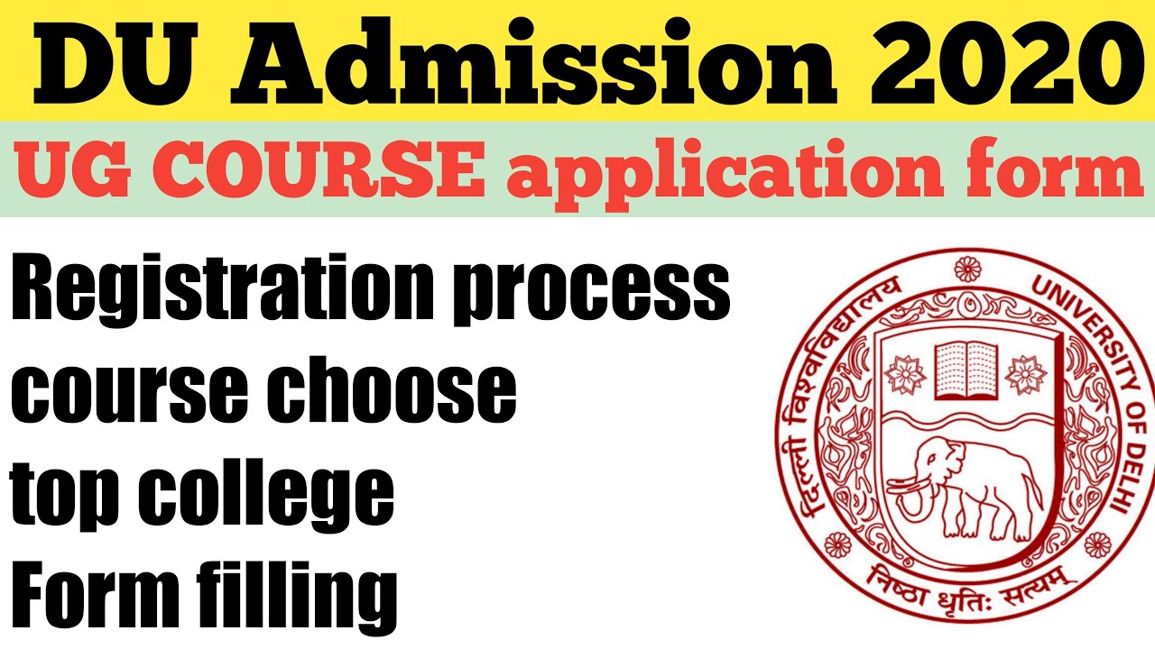 DU ADMISSION FORM 2020 || FULL FORM FELLING OR COURSE CHOSSING PROCESS STEP BY STEP|HOW TO FILL FORM
