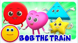 🔴 LIVE 🔴Canzone Delle Forme | Video Didattici Divertimento Per Bambini