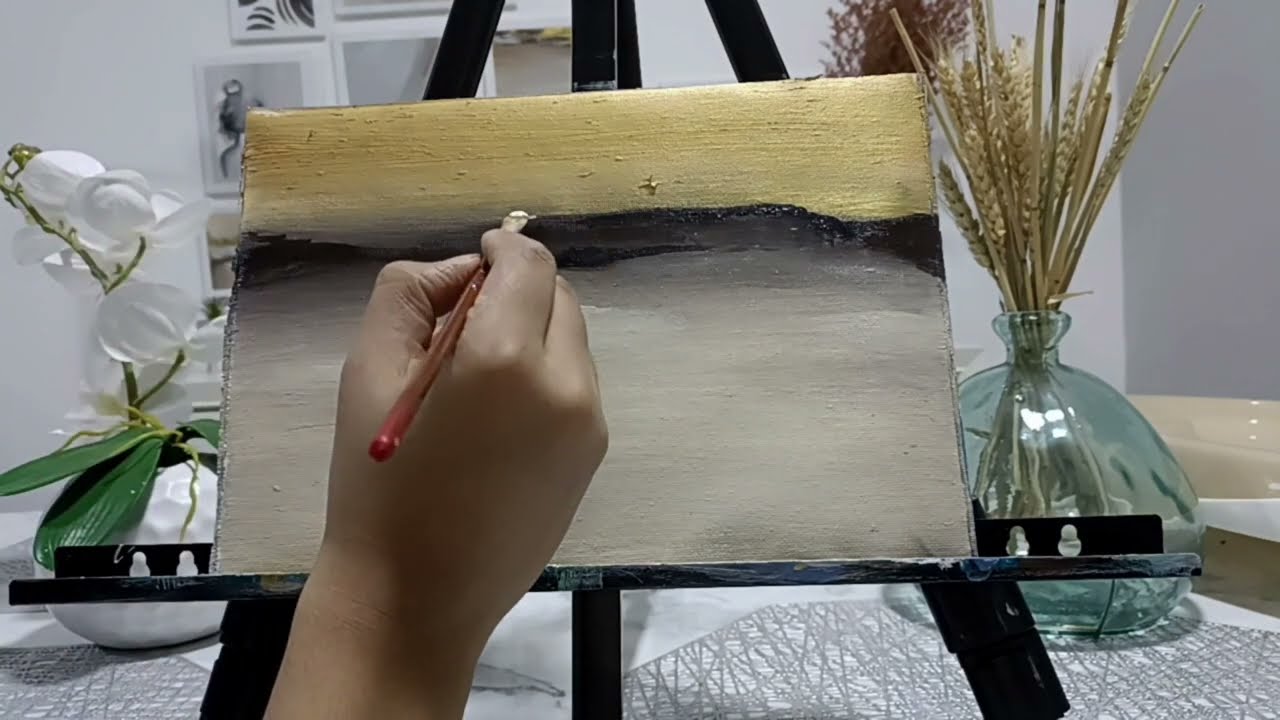 smooth &easy abstract art, simple art,diy abstract ideas,canvas