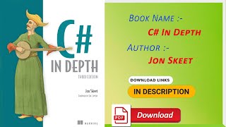 C# in Depth PDF download #HkgBooks