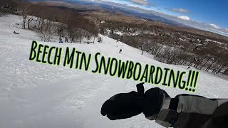 Beech Mtn Snowboarding