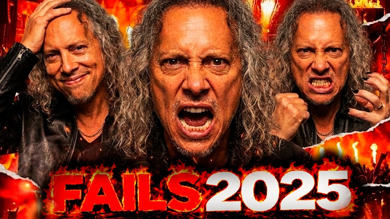 KIRK HAMMETT FAILS COMPILATION (2025) 