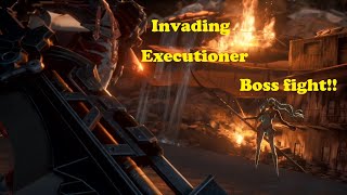 Code Vein - Boss Fight - Invading Executioner (miku??)