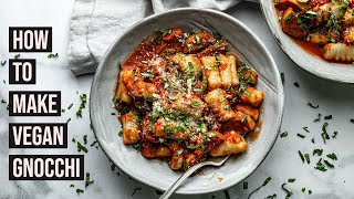 How To Make Vegan Gnocchi | EASY VEGAN DINNER RECIPE screenshot 1