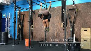 Skin The Cat On Pull - Up Bar