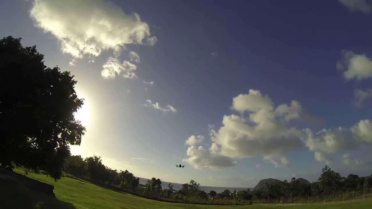 Flight of the Drone Trial in Dominica YouTube