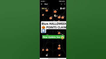 Today Blum Halloween Point Drop Game Today New Update I 12 point Halloween Drop Game #blum #shorts