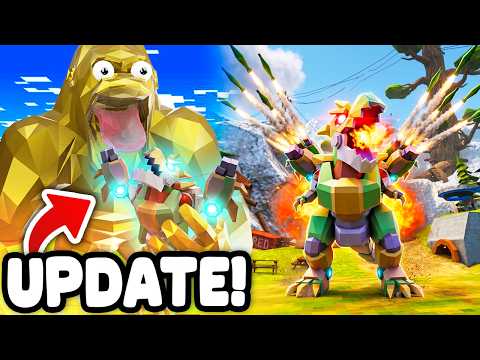 NEW ROBOT DINOSAUR UPDATE is INSANE in Animal Company! (Animal Company VR)