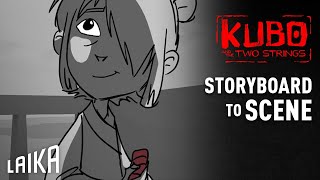 ”An Unlikely Family Dinner” Storyboard to Scene — Kubo and the Two Strings | LAIKA Studios