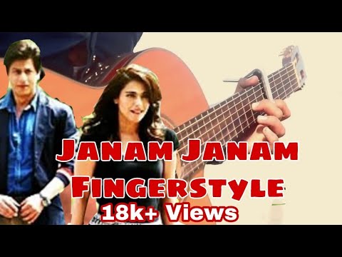 OSTDilwale Janam Janam   Fingerstyle  Guitar Cover  Shah Rukh Khan  Kajol 