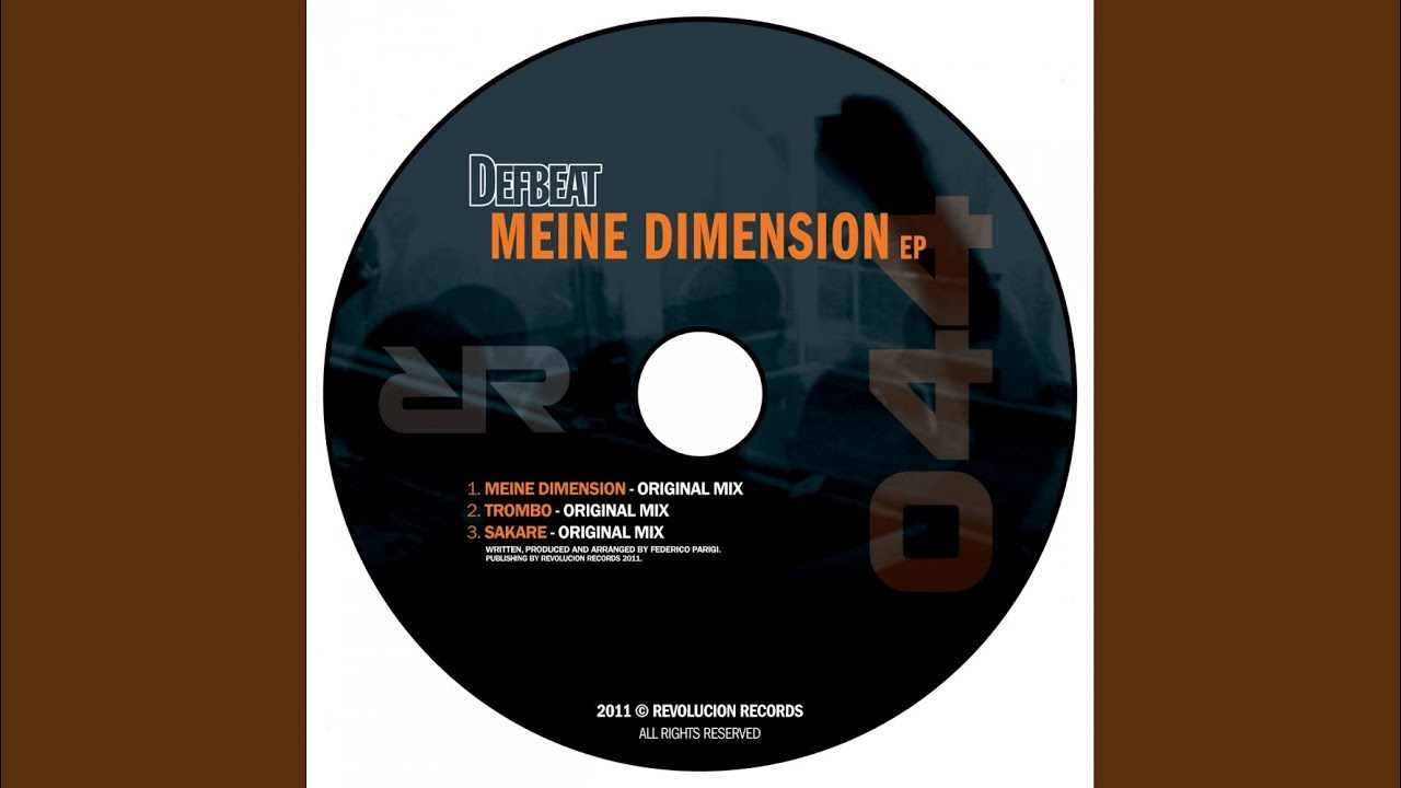 Watch Meine Dimension (Original Mix) on YouTube Watch Meine Dimension (Original Mix) on YouTube
