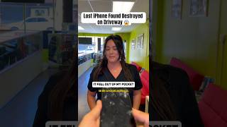 Lost IPhone Found Destroyed in to Million Pieces😱#shorts #iphone15 #apple #ios #iphone #android #fy