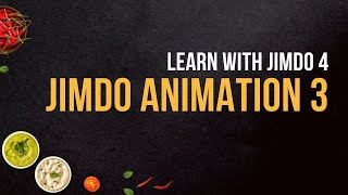 Kanyarat Kornsri | Learn with Jimdo | Jimdo animation 3
