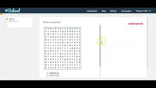 34. Lépés: Tesztsor: Szókereső játék screenshot 4