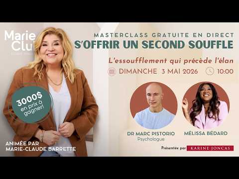 FULL REPLAY - First Masterclass in the "Giving Yourself a Second Wind" Series
