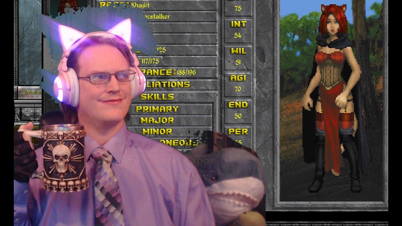 Crazy Khajit's Daggerfall Travel and Dungeon Adventure - YouTube