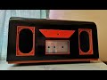 Bluetooth speaker with record player  part 01 making the box recycled plywood