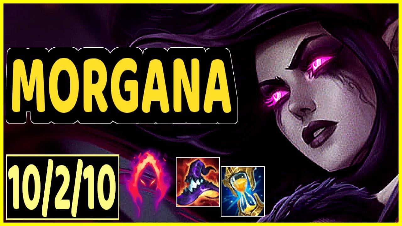 MORGANA VS SHYVANA - 10/2/10 KDA JUNGLE GAMEPLAY