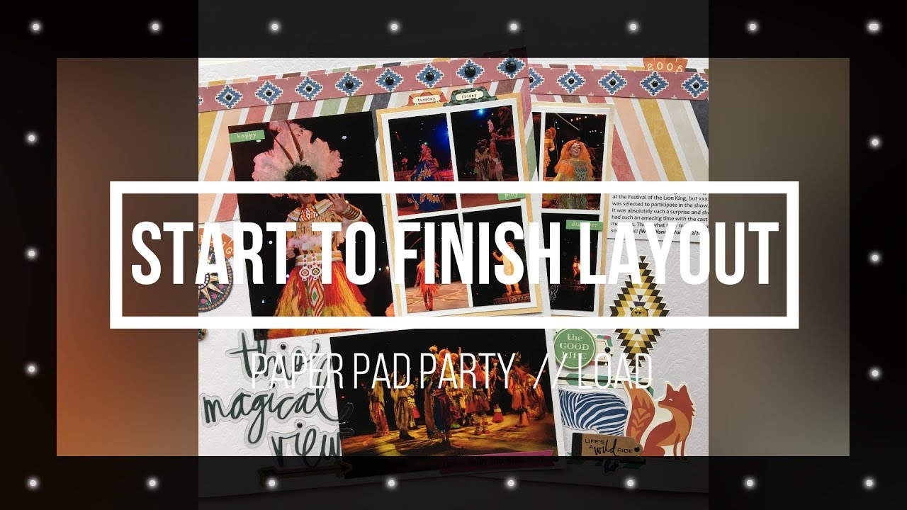 Paper Pad Party // Start to Finish (#113) - YouTube