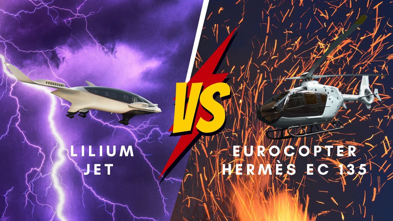 The Sky Showdown: Lilium Jet vs. Eurocopter Hermès EC 135 - Clash of ...