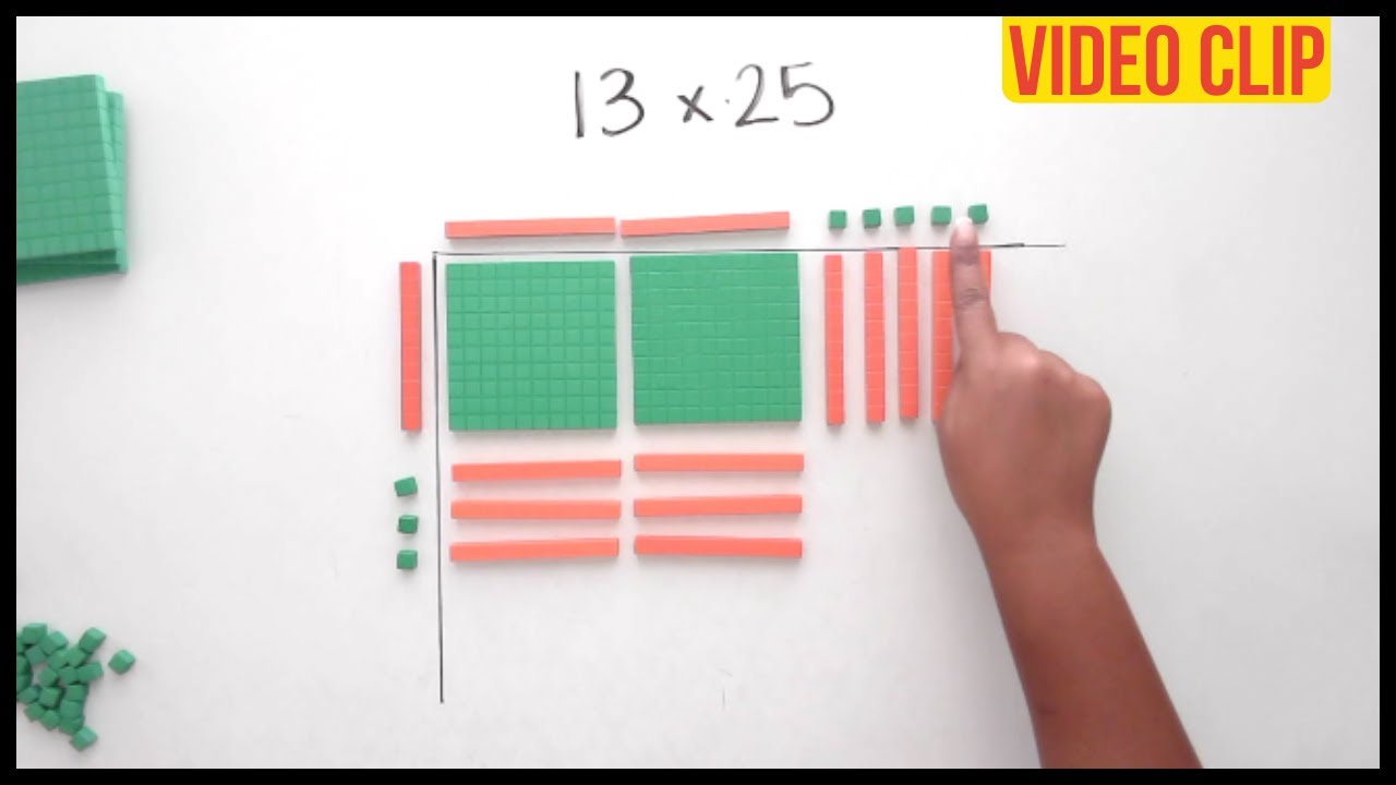 Area Models | Multiplication | Base Ten Blocks - YouTube