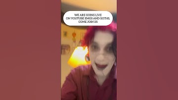 EMOS and Goths, Let’s TALK #tentilldeath #emo #emotiktok #goth