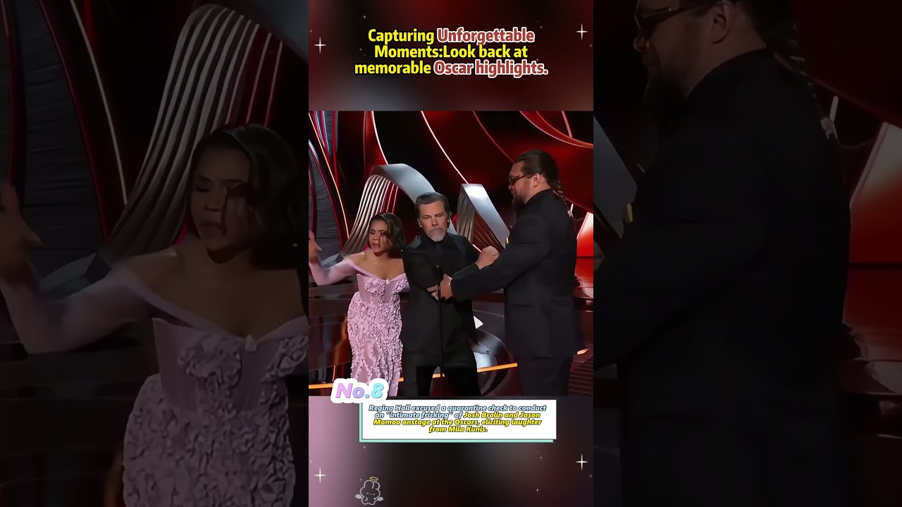Запечатлевая незабываемые моменты: Взгляд назад на самые запоминающиеся кадры с церемонии вручени...