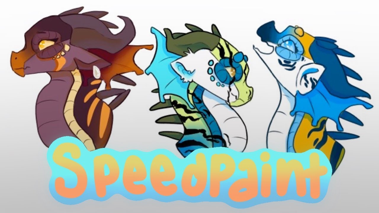 Speedpaint: channel update and new OCs! - YouTube