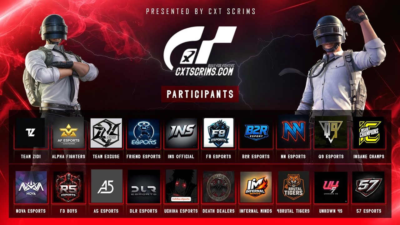 CXT SCRIMS 08:00PM (05 JAN 2026) COMPETITIVE SCRIMS | PUBG MOBILE