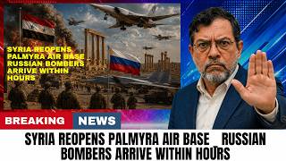 Professor MARANDI : Syria Reopens Palmyra Air Base _ Russian Bombers Arrive Within Hours