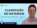 Classificação de Materiais - Administração de Recursos Materiais