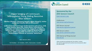 Shape Sensing of Continuum Manipulator Using Sliding Resistive Flex Sensors