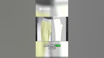 Easy Pant Pleats in Clo3D